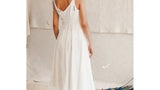 White Long Monet Dress
