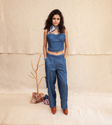 Indigo Amelia Outfit - Jacket, Blouse & Pants