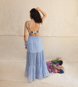 Blue Frost Yana Outfit - Blouse & Skirt