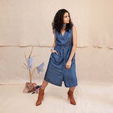 Indigo Freya Trench Dress