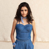 Indigo Ozanna Outfit - Corset & Pants