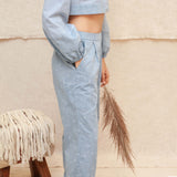 Sky Blue Sara Outfit - Jacket & Pants