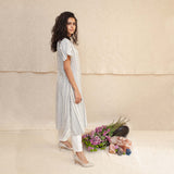 Smokey Ash and White Sophie Outfit - Dress, Top & Pants