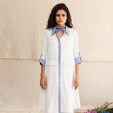 White Kasper Dress