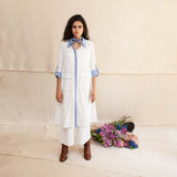 White Kasper Dress