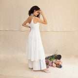 White Monet Dress