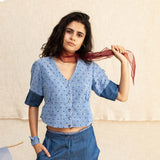 Blue Frost Piea Outfit - Jacket, Top & Pants