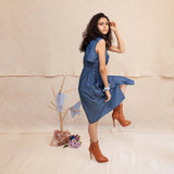 Indigo Freya Trench Dress