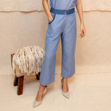 Blue Top and Pants