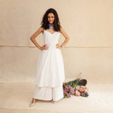 White Monet Dress