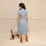 Powder blue Yulia Dress
