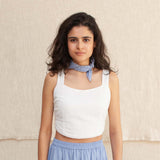 Smokey Ash & White Denisa Outfit - Top & Pants