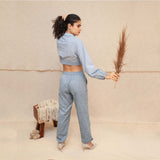 Sky Blue Sara Outfit - Jacket & Pants