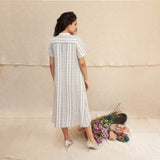 Smokey Ash and White Sophie Outfit - Dress, Top & Pants