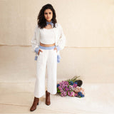 White ILari Pants