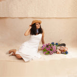 White Monet Dress