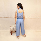 Azure Blue Amada Outfit - Jacket, Top and Pants
