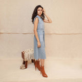 Powder blue Yulia Dress