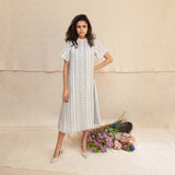 Smokey Ash and White Sophie Outfit - Dress, Top & Pants