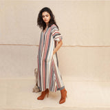 Multi Hued Angelina Outfit - Dress & Pants